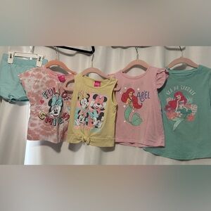 Disney Pastel Character T-Shirt Collection